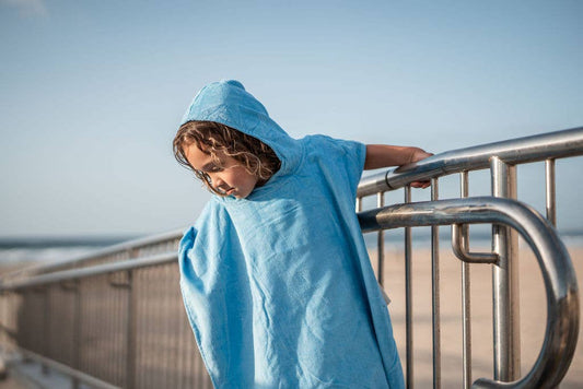 Hooded Kids Beach Towel - 100% Cotton