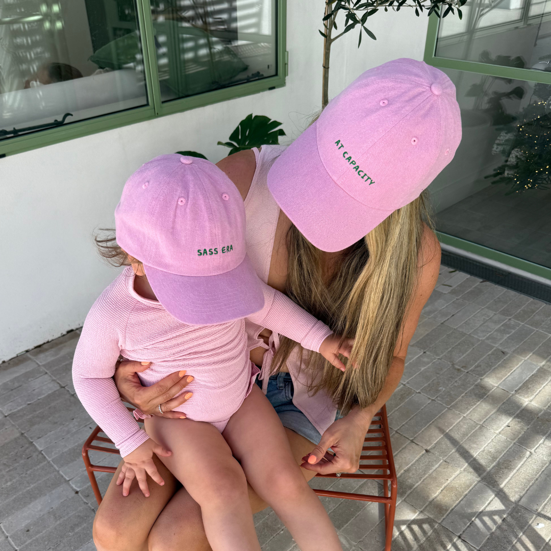 Anchor & Arrow - 'Sass Era' Cap | Stonewash Pink