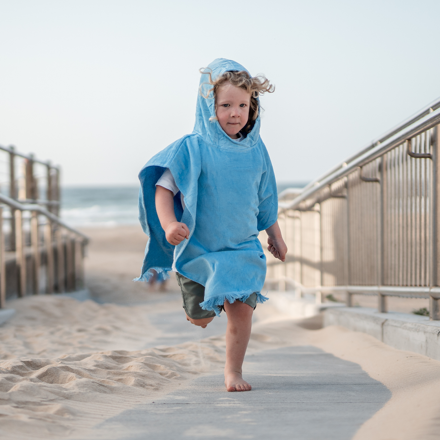 Hooded Kids Beach Towel - 100% Cotton
