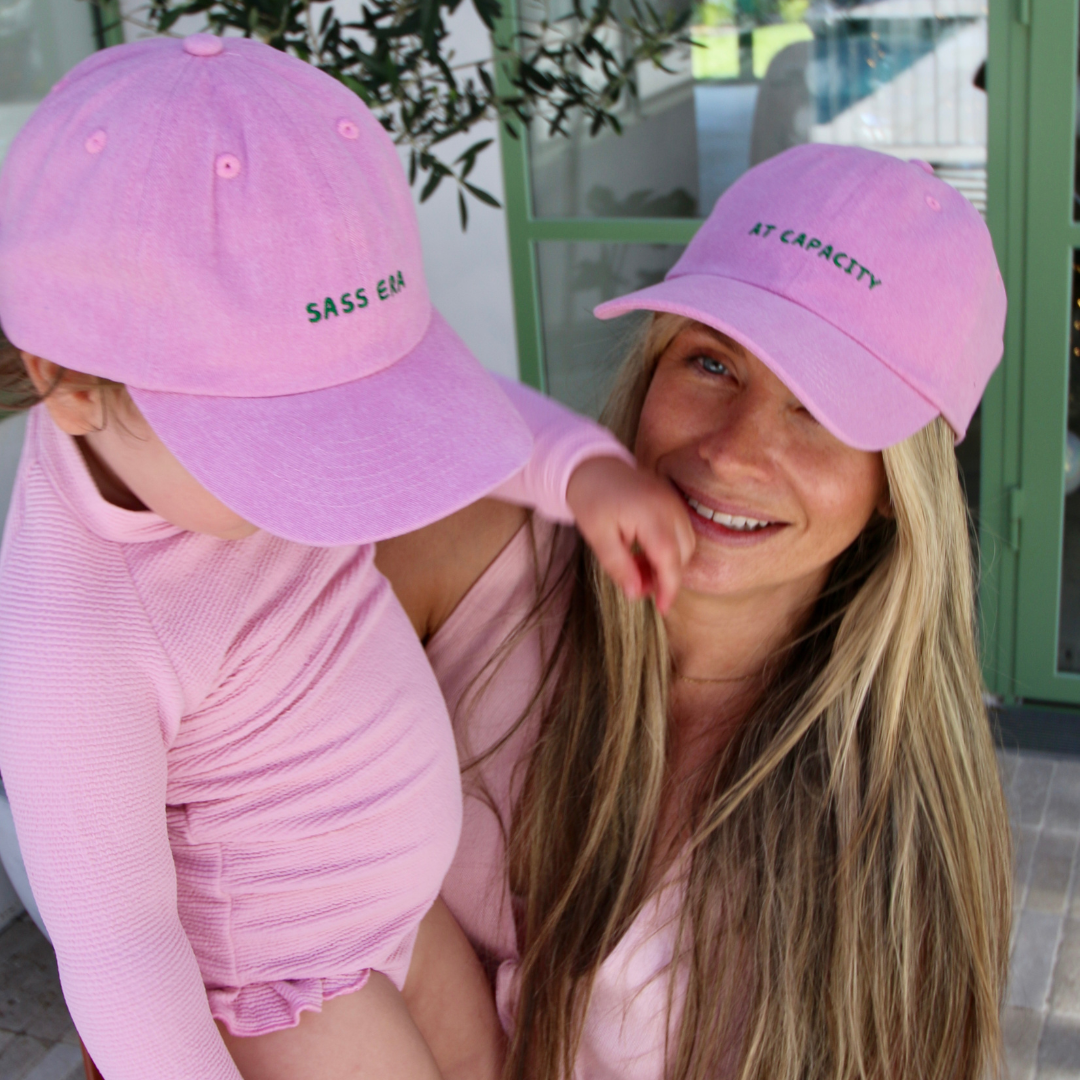 Anchor & Arrow - 'Sass Era' Cap | Stonewash Pink