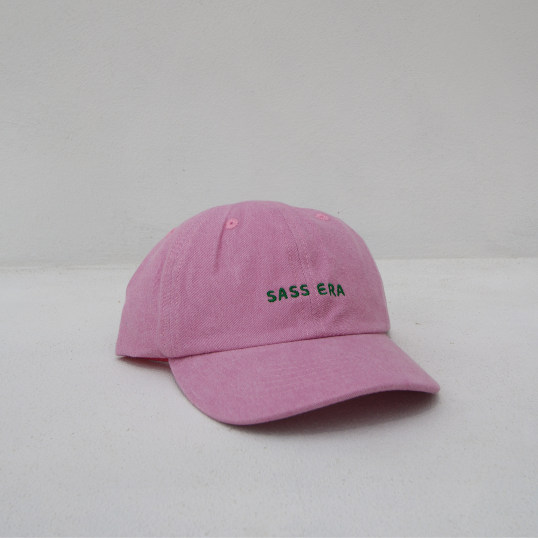 Anchor & Arrow - 'Sass Era' Cap | Stonewash Pink
