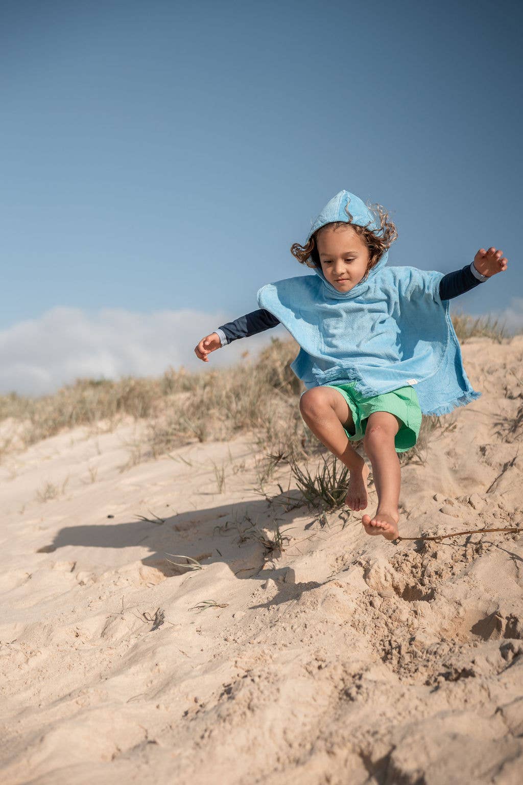 Hooded Kids Beach Towel - 100% Cotton